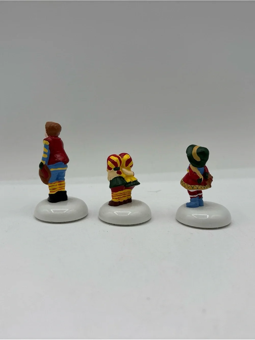 Department 56 1999 Vintage HVC North Pole Series Photo With Santa Set Of 3 56444